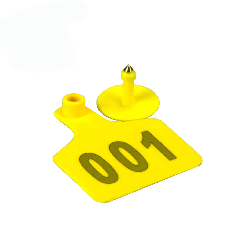 100 шт. для фермы крупного рогатого скота коровьего ушей с маркировкой животных