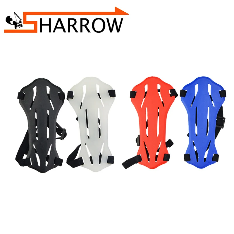 

1pc Archery Arm Guard Protect Arm Fit Children And Adult Soft Rubber Outdoor Hunting Target Accessory
