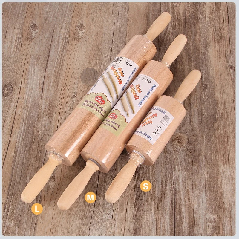 S/M/L Скалка из твердой древесины DIY Инструменты для выпечки для печенья печенье, фондан, пирог тесто выгравированный ролик Скалка