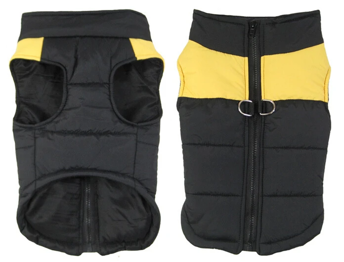 Зимнее Стеганое пальто Лидер продаж 4 цвета одежда для собак XS 4XL больших жилет