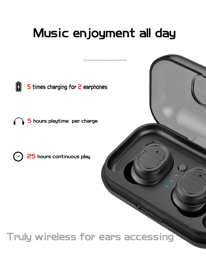 Новые TWS-8 наушники Bluetooth беспроводные с микрофоном громкой связи звонки