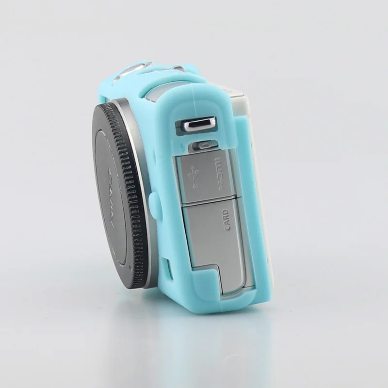 Мягкий силиконовый чехол для камеры, резиновый чехол, сумка для Canon EOS M100, защитный корпус, 8 цветов