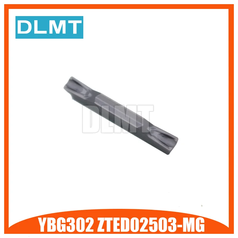 10pcs/set ZTED02503-MG YBG302 Grooving blade for Stainless steel/Steel PVD Coated grooving &amp turning inserts | Инструменты