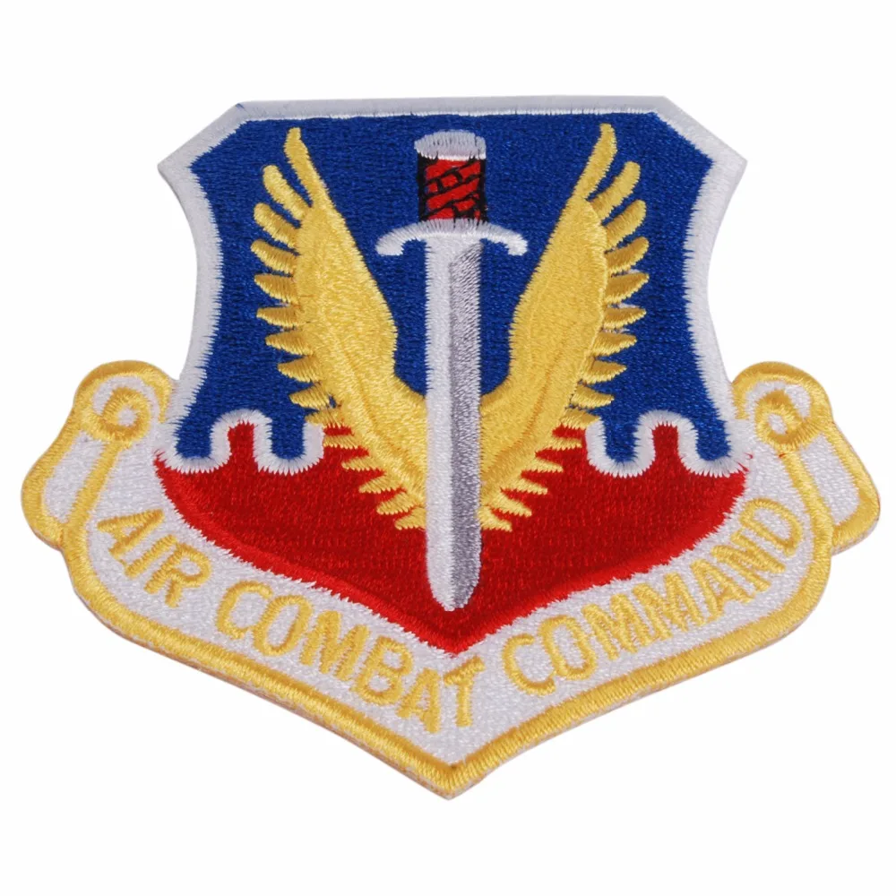 Военный Патч цветной US военно воздушные силы ВВС США AIR боевой командный патч| |