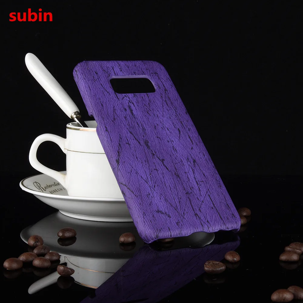 Новинка для Samsung Galaxy S8 + чехол из дерева кожа ПК Жесткий Чехол телефона Plus G955F G955W