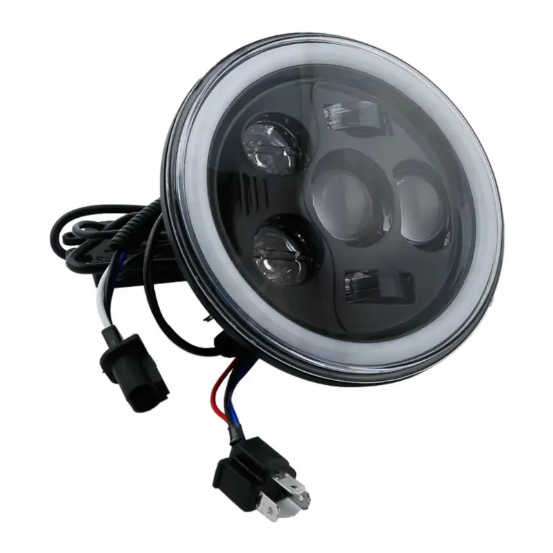 Мотоцикл 7 &quotсветодиодный фар Hi/короче спереди и длиннее сзади) луч для Harley Touring