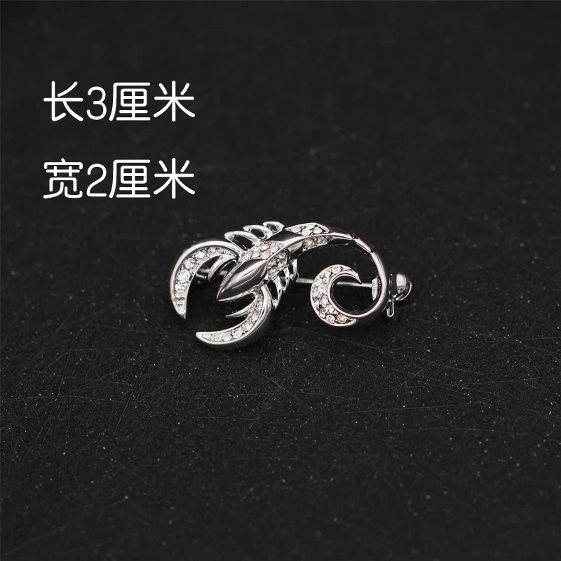 3 шт./партия брошь в виде скорпиона|brooch designer|brooch fashiondesigner brooch |