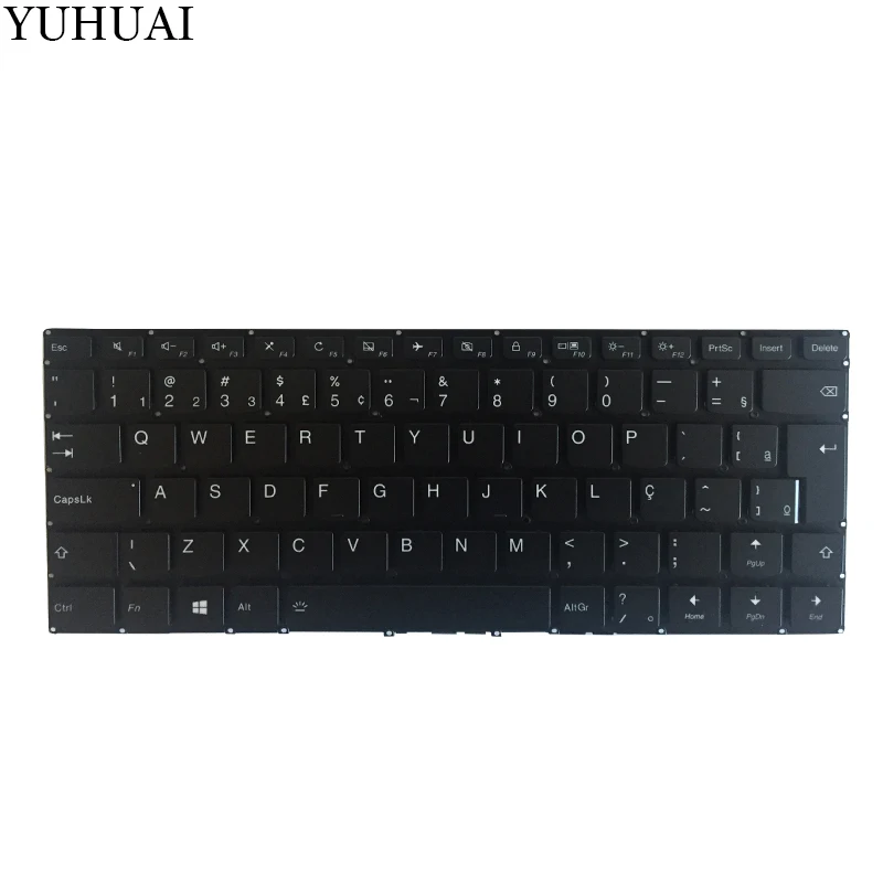 Новая Бразильская Клавиатура для ноутбука Lenovo YOGA 510-14AST 510-14IKB 510-14ISK black BR