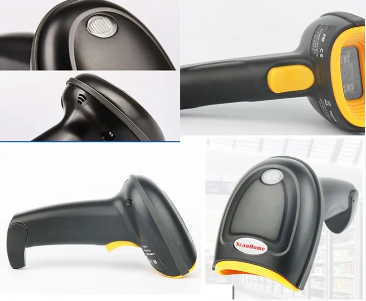 ScanHome USB лазерный сканер штрих-кода поддержка сканирования одномерного кода двумерный код экрана телефон сканирование супермаркет, Розничная