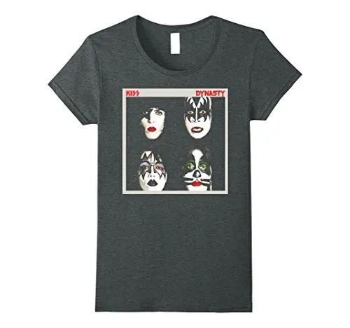 KISS 1979 футболка династии с коротким рукавом скидка 100% хлопок футболки мужская