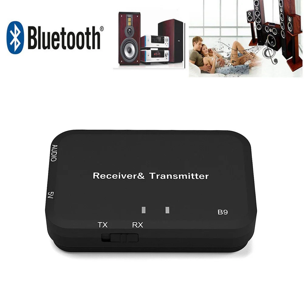 Аудио Bluetooth V4.2 2-в-1 мини Музыка адаптер USB Беспроводной для ТВ передатчик и