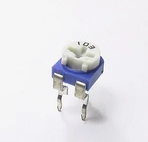 PHISCALE 100 шт. углеродный триммер резистор Топ регулировка потенциометра 103 10K Trimpot