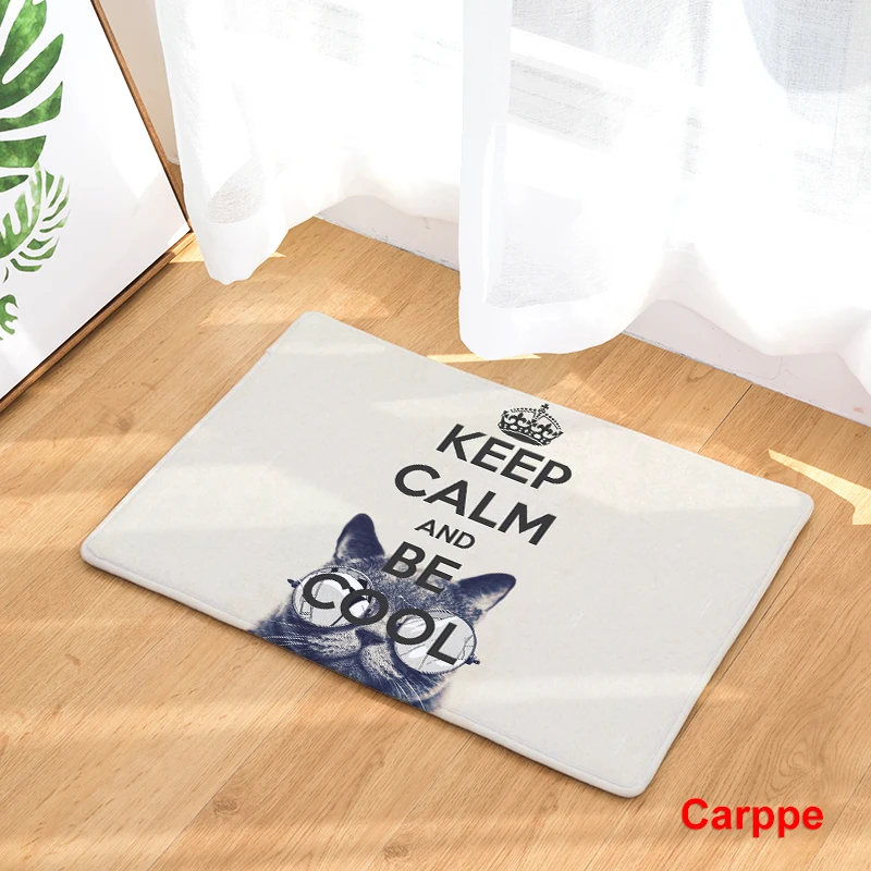 Придверные коврики креативные персональные с принтом собаки напольные кухонные