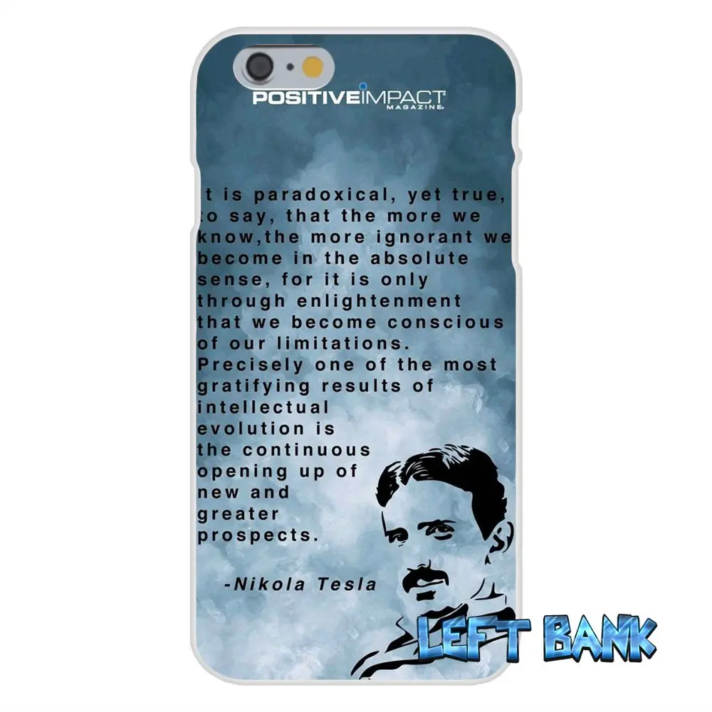 Для Samsung Galaxy Note 3 4 5 S4 S5 MINI S6 S7 edge Secrets About Nikola Tesla Мягкий Силиконовый ТПУ прозрачный