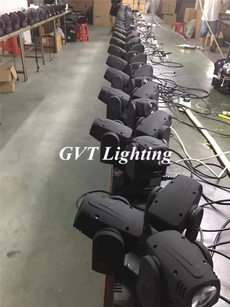

Led Beam Moving Head Light 3 Heads 3X10W Mini Wash Spot Beam Stage Lights Party Bar Wedding Show DJ Equipment