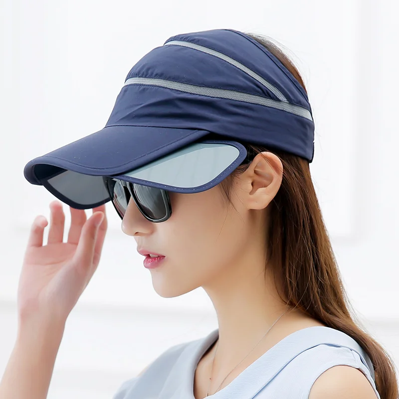 SORRYNAM 2017 Новый Выдвижной шляпа летняя шапка Летнее кепка Солнце Пустой Цилиндр