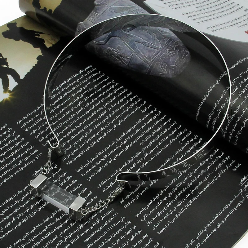 Женское акриловое ожерелье-чокер MANILAI длинное ожерелье из сплава с