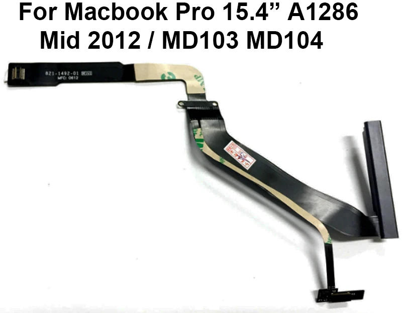 Новый гибкий кабель для жесткого диска 821 1492 A HDD Macbook Pro 15 4 A1286 Mid 2012 md103