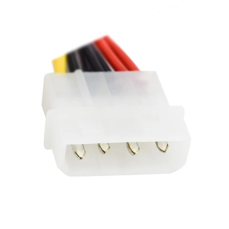 18AWG 8 дюймов компьютерный источник питания IDE 4 контактный Molex LP4 папа до 2 x Женский