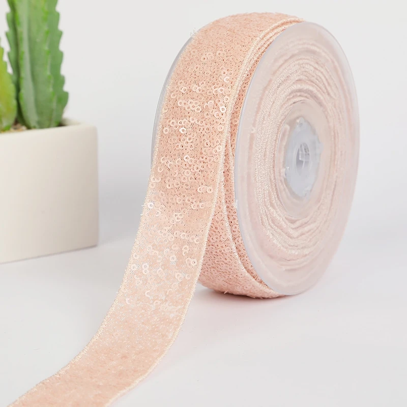 Сетчатая вышивка 4,0 см полосатые блестки лямки DIY ручной работы сумки для одежды обувь и ювелирные изделия для шляп аксессуары декоративные полоски