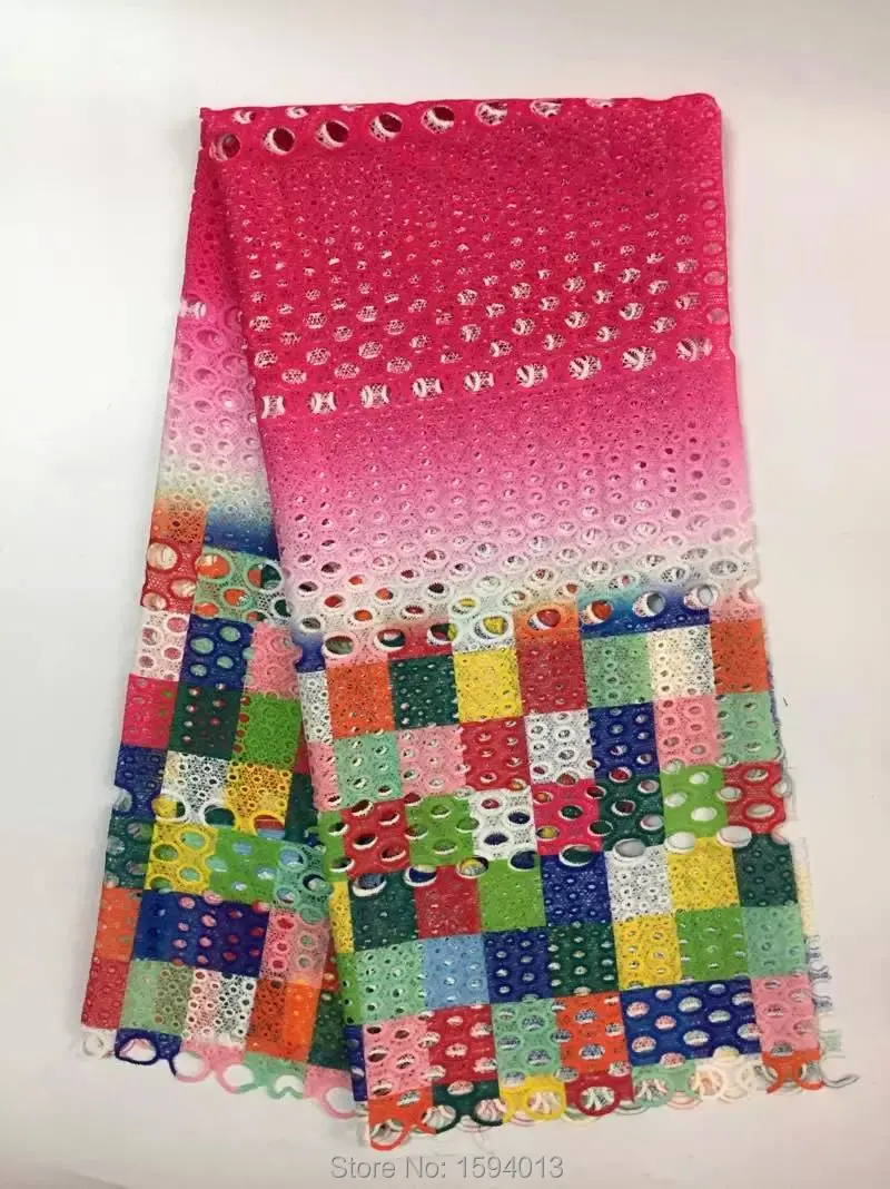 Free shipping!New Arrivals Swiss Voile Lace.High quality new fashion african cord guipure lace fabric 5YD for women dress ZB12 | Дом и сад
