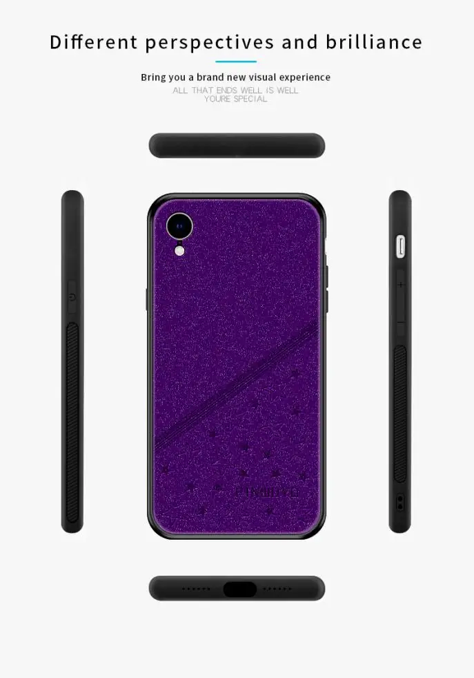 Чехол для Apple iPhone XS X 10 XR Max модный гибридный жесткий чехол Lucky Star Мягкий защитный из