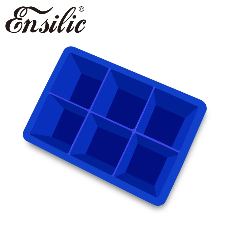 Новый большой качество силикона Ice Cube создатель удобно Кухня аксессуары