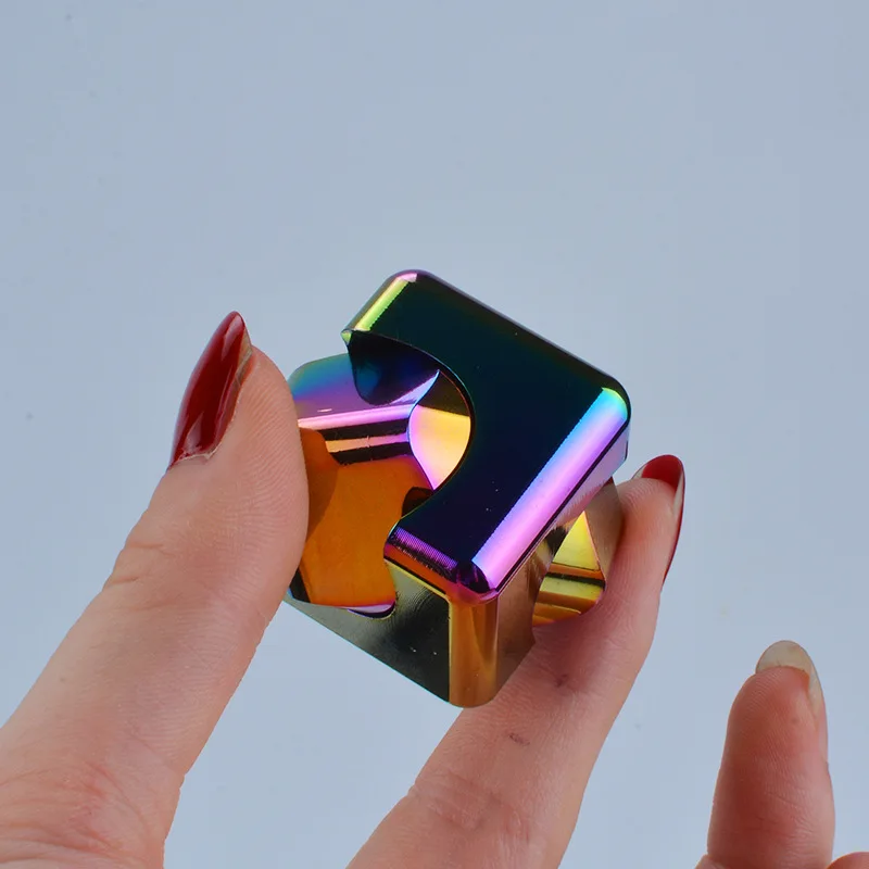 Stress Relief Cube Hot Spinner EDC Cuber Mini Square Finger Toys For Autism&ampADHD Puzzle Gift Adult | Игрушки и хобби