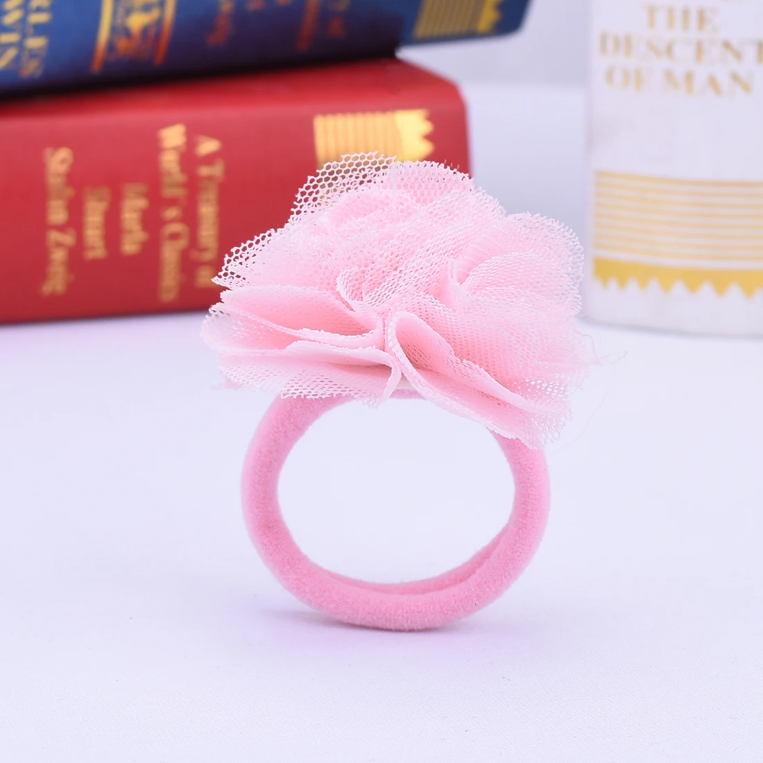 1 шт. резинка для волос девочек с цветами |