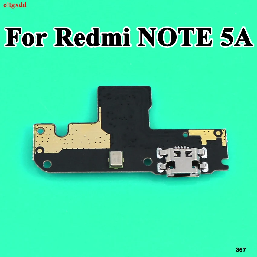 cltgxdd Microphone Module+USB Charging Port Board Flex Cable Connector For Xiaomi Redmi Note 3G 1 2 3 4X 5A Note 4G Replacement