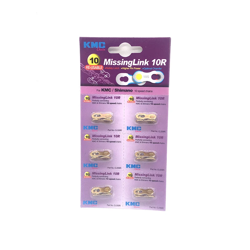 10s Gold КМК велосипедные цепи 6/7/8/9/10/11/12 Скорость Magic Пряжка велосипед цепи недостающее звено цепи для КМК Shimano Титан цвета: золотистый, серебристый Цвет - Цвет: 10s Gold