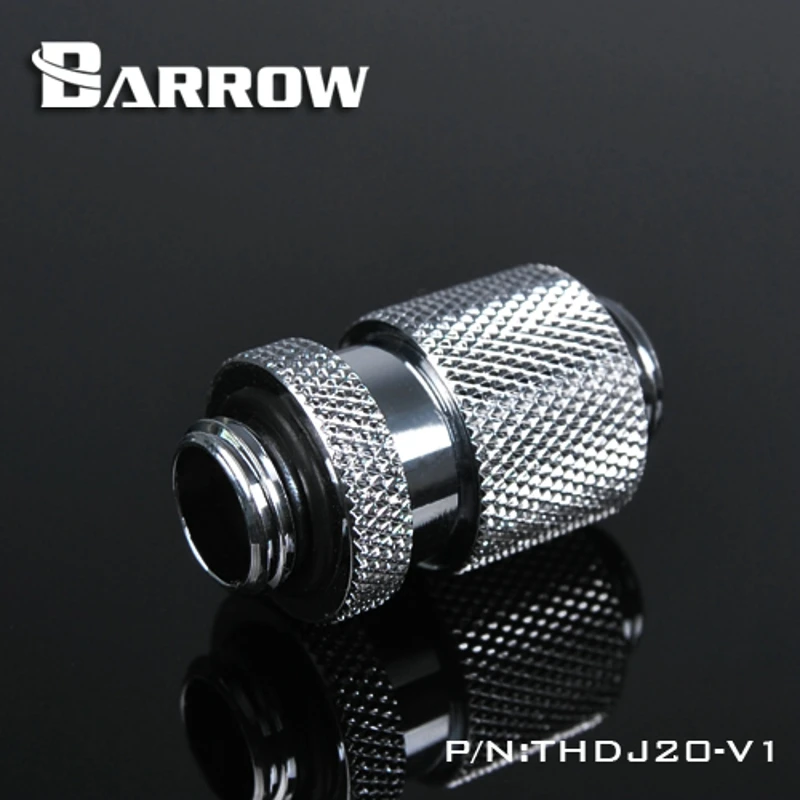 Barrow белый черный серебристый G1/4 дюйма поворотные разъемы типа штырь-штырь