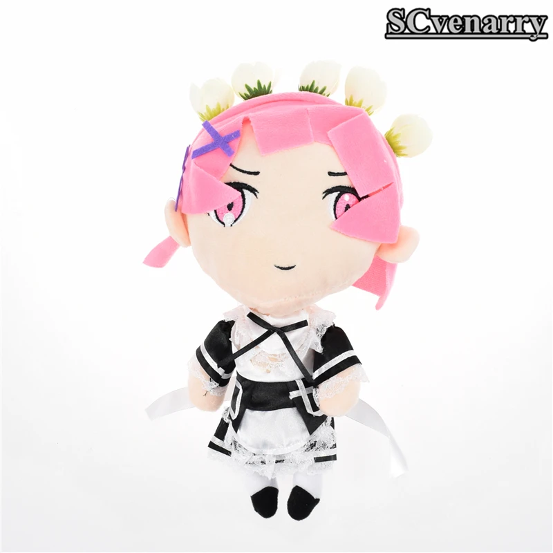 Аниме жизнь в другом мире от нуля Рем Ram плюшевые игрушки мягкие куклы 28 см