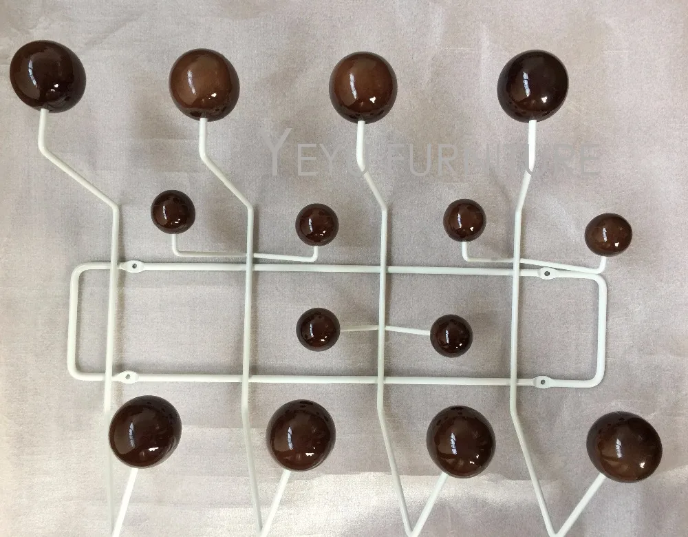 Современный домашний дизайн вешалка для пальто из белой стальной проволоки