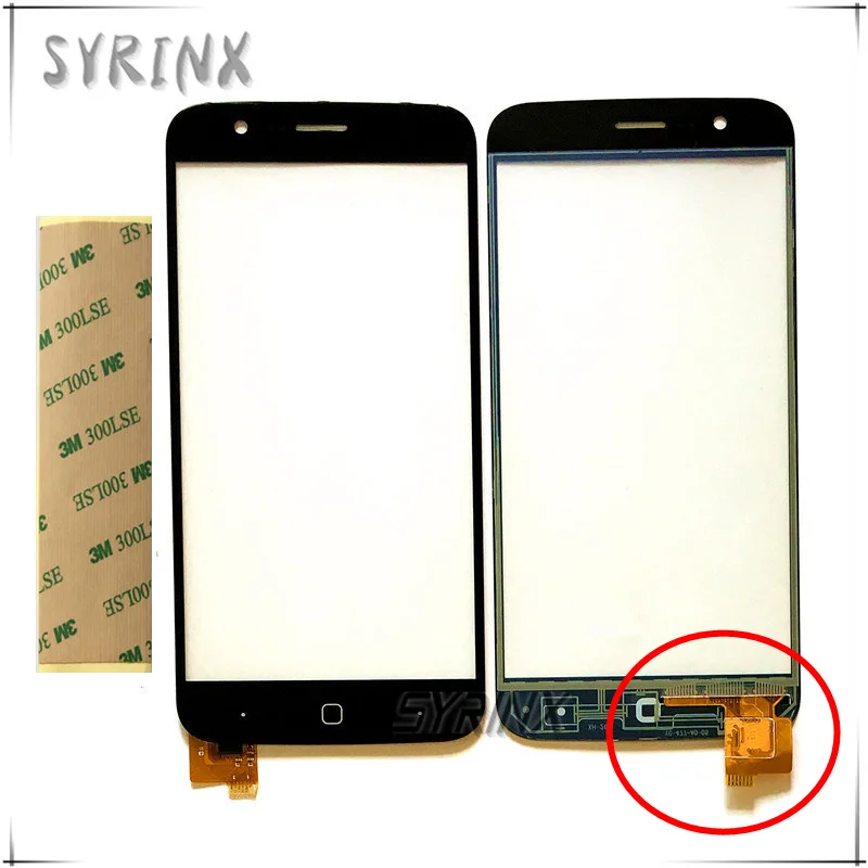 Syrinx сенсорная панель с лентой 3M Сенсор для Vernee Thor сенсорный экран дигитайзер