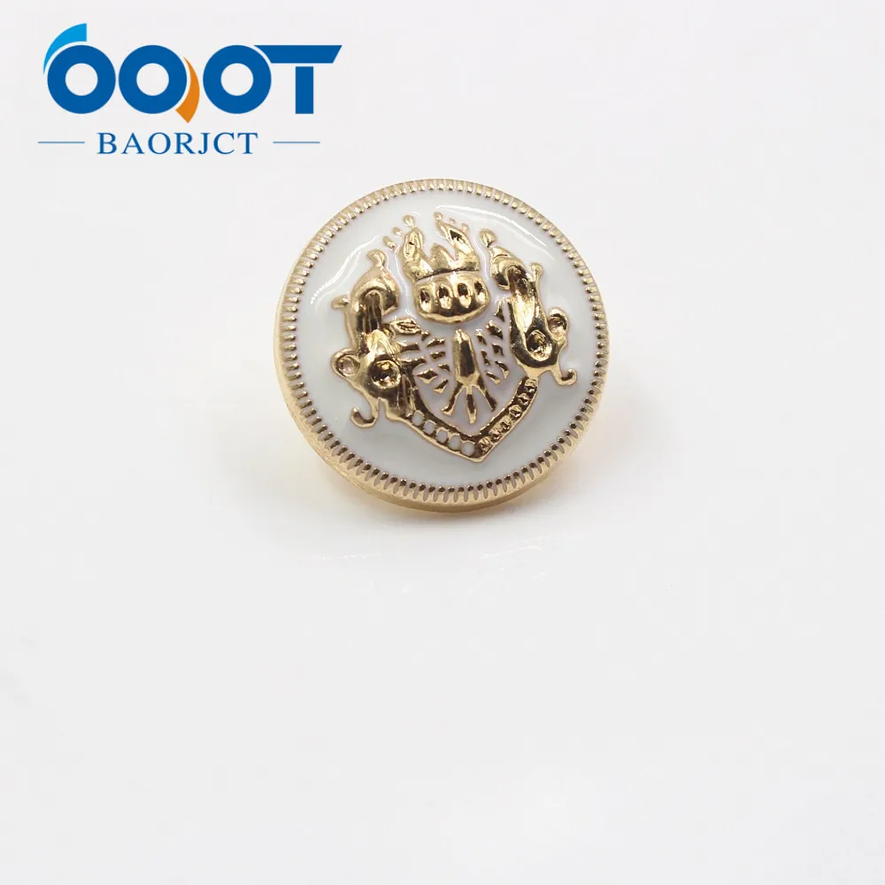 Высококачественные классические металлические кнопки OOOT BAORJCT 25/22/18/15 мм