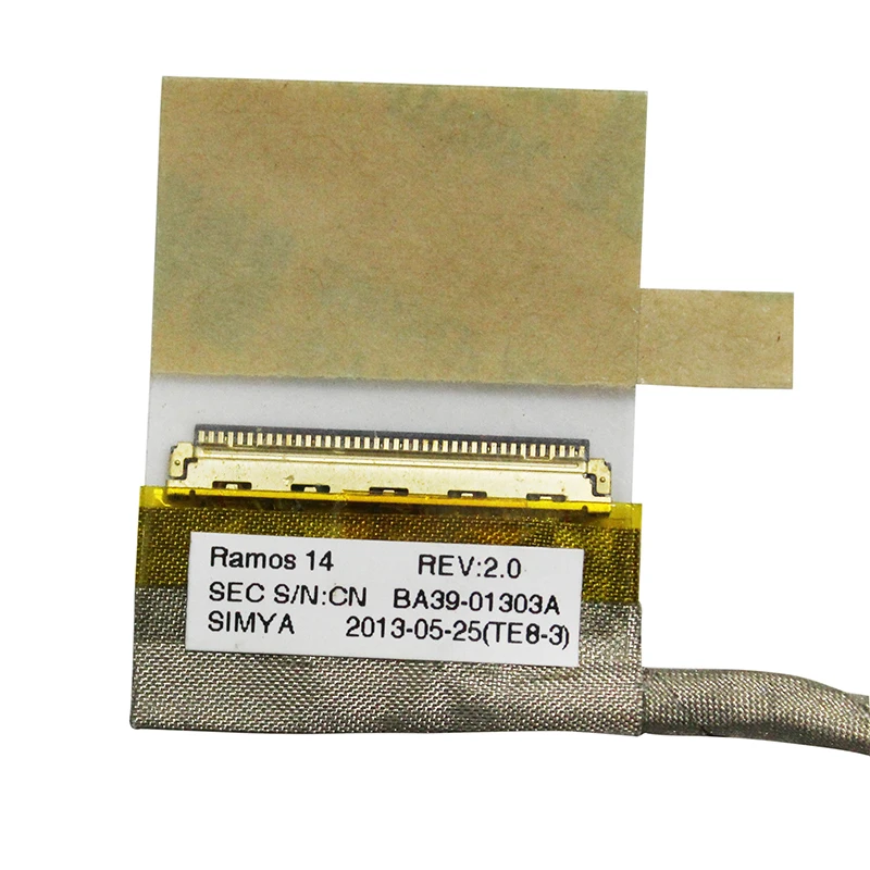 Гибкий видео экран для ноутбука Samsung NP450R4Q NP470R5E NP510R5E NP370 ЖК дисплей LVDS ленточный