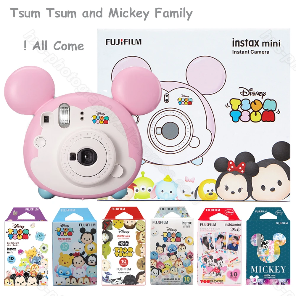 Мгновенная пленка Fujifilm Instax Mini/камера Tsum мини для принтера 9 8 70 90 7s 7 50s 25 Share печати