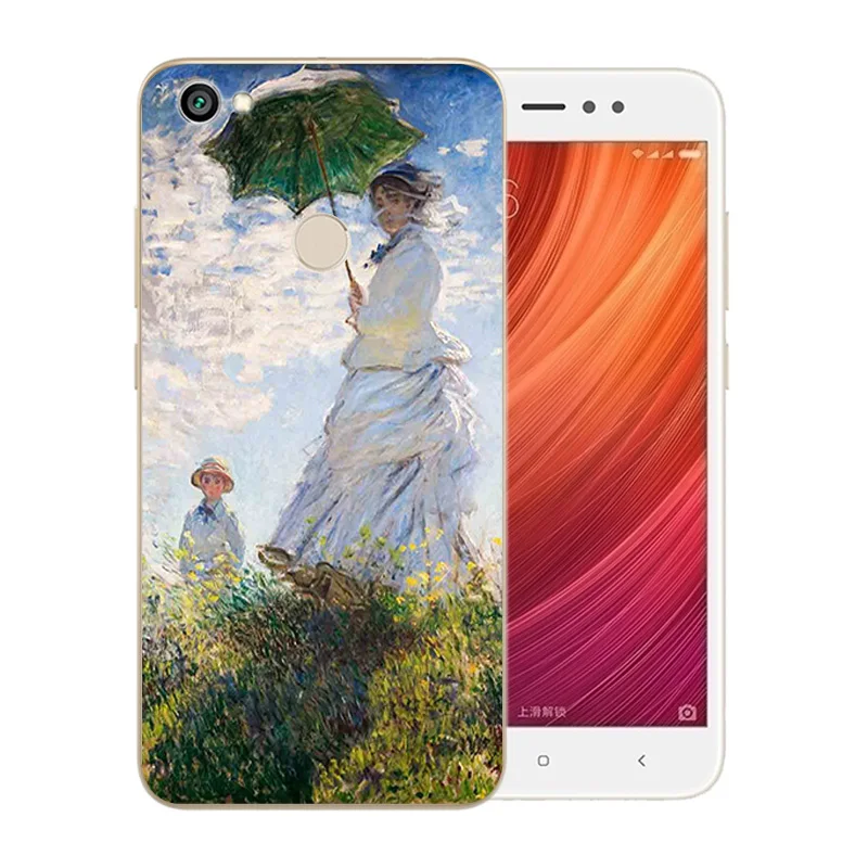 Чехлы для Xiaomi Redmi Note 5A Prime силиконовые чехлы с рисунком Ван Гога 5 дюйма телефонов