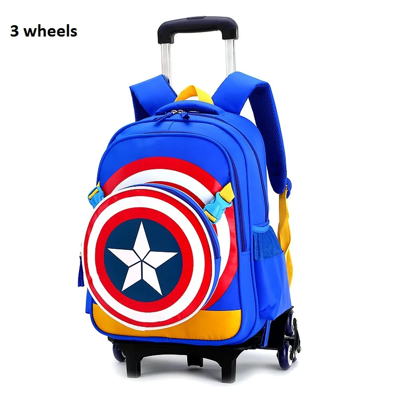 School Backpack Trolley School Bags Zipper School Unisex Mochila Sac A Dos Children Bag Orthopedic Bags For Girls Kids Bag