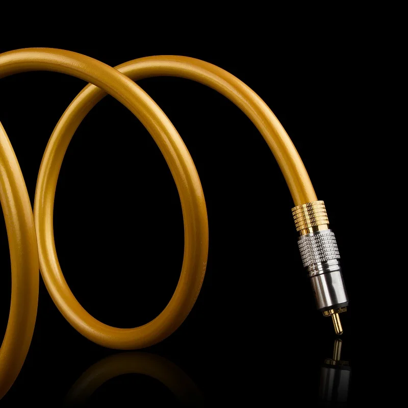 JSJ 5 метров роскошный HIFI сабвуфер RCA штекер коаксиальный цифровой аудио видео