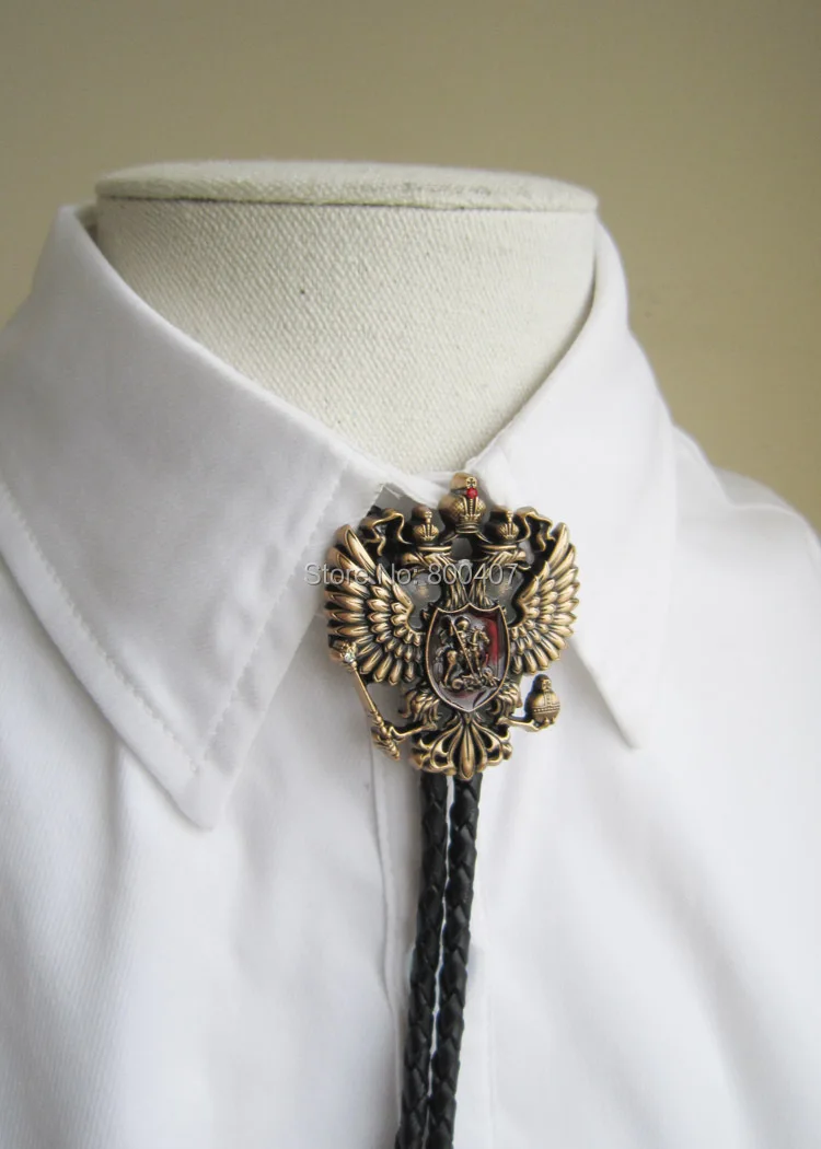 Оптовая продажа розничная галстук бабочка античное золото русская двойная