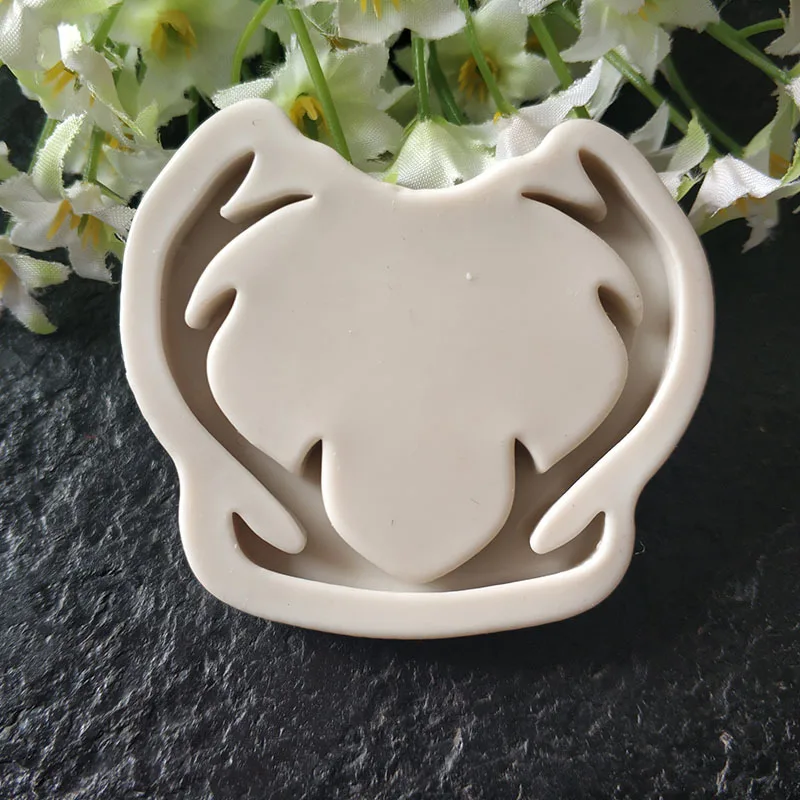

Luyou 1pcs Elk Horn Silicone Mold DIY Fondant Mould Cake Decorating Tools Cake Molds, Sugarcraft, Kitchen Accessories FM1644