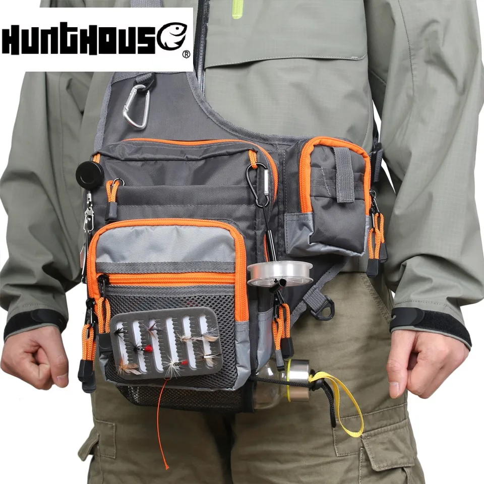 Hunthouse 23*21*8 5 см пресноводная Рыболовная Приманка снасти Сумка Рюкзак Кроссбоди