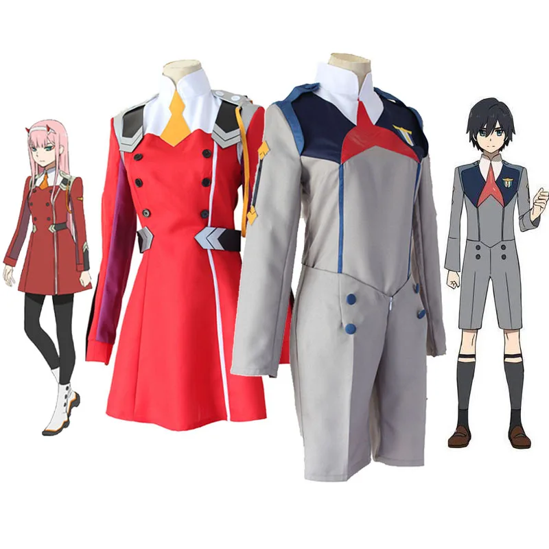 Костюм для косплея Hiro 016 униформа из японского аниме ZERO TWO CODE 002 одежда|Костюмы