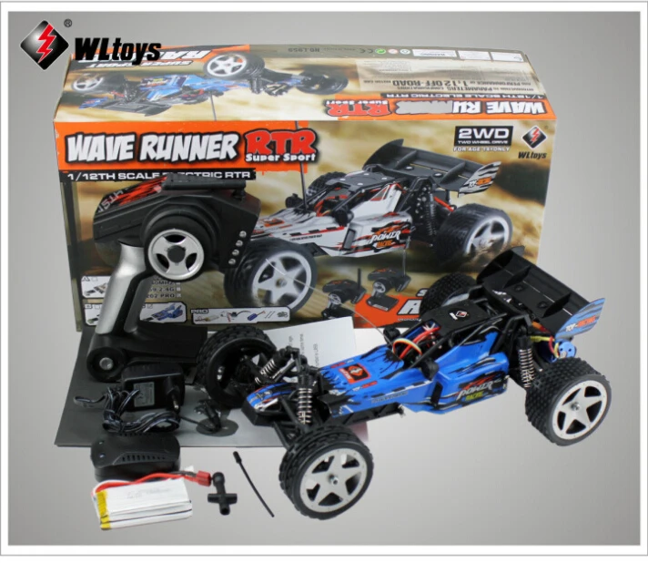 WLtoys L202 1:12 бесщеточный высокоскоростной радиопульт дистанционного управления 60