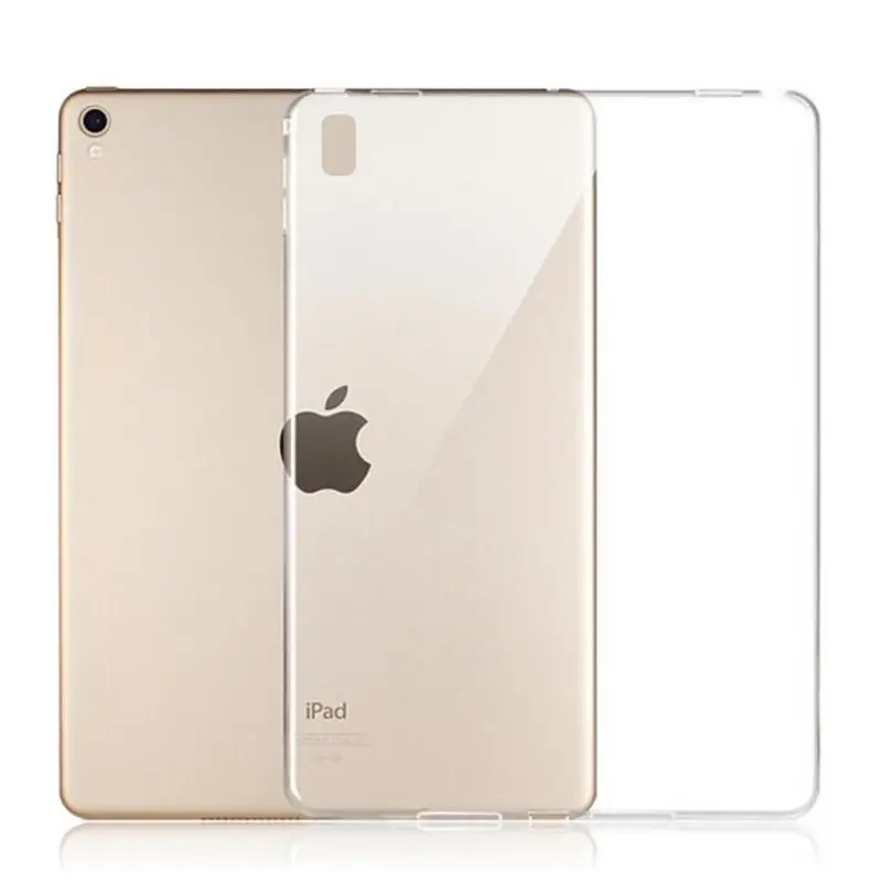 Transparent Ультратонкий Прозрачный мягкий кремний прозрачный ТПУ чехол для Apple iPad Pro 10,5 iPad Air 3 10,5 чехол Coque Capa Funda - Цвет: Transparent