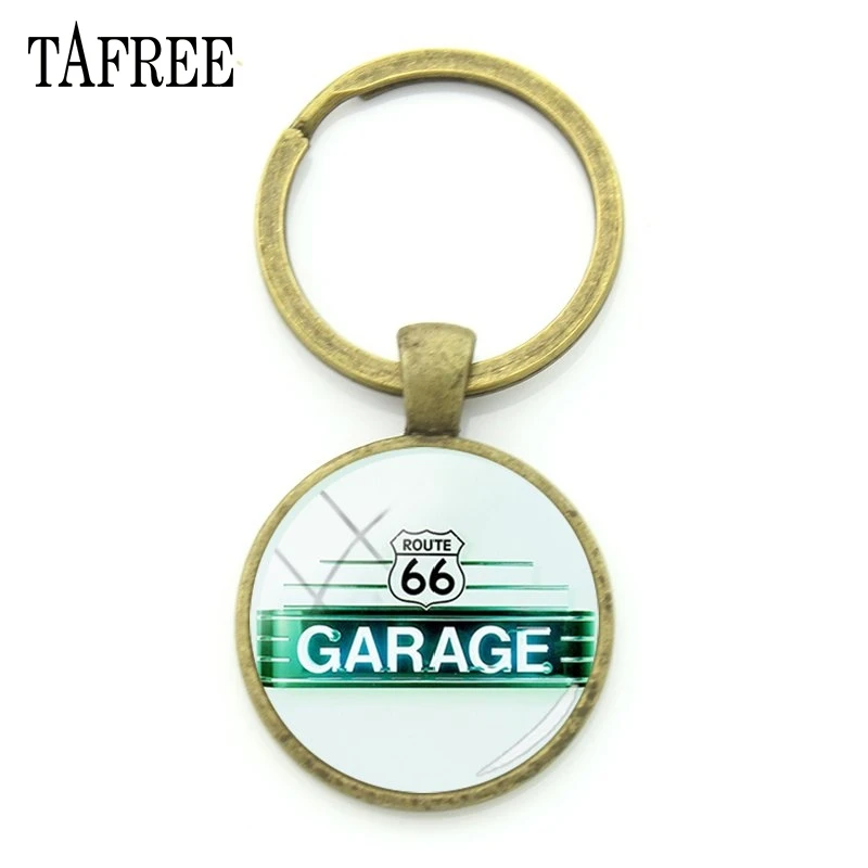 TAFREE шоссе 66 США, дорожные знаки, брелки, модные трендовые брелки-цепочки, металлический кулон для ключей от автомобиля, ювелирные изделия для лучшего друга UR08 - Цвет: UR09