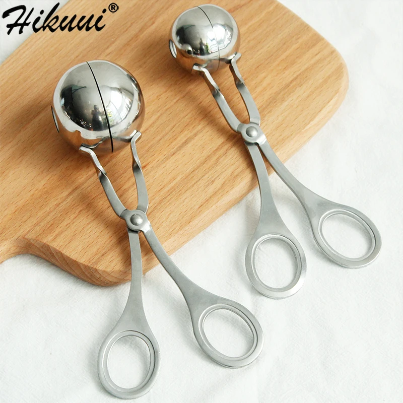 1 шт. форма из нержавеющей стали для фрикаделек Мясорубка DIY инструмент для приготовления мяса для говядины, курицы мясо рыбы мячик кухонный гаджет