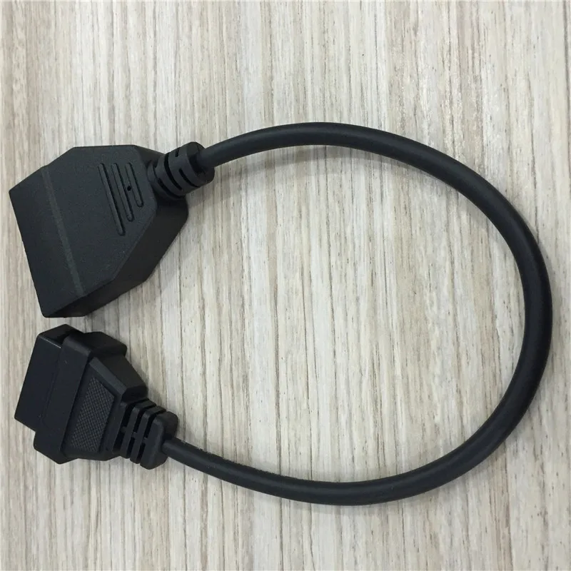 OBD OBD1 Для Daewoo 12 Pin папа к OBD2 OBDII DLC 16Pin Женский адаптер автомобильного